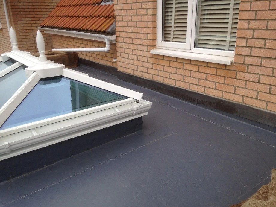 Roofing work exterior